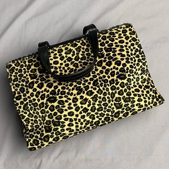 Amanda Smith Leopard Print Handbag